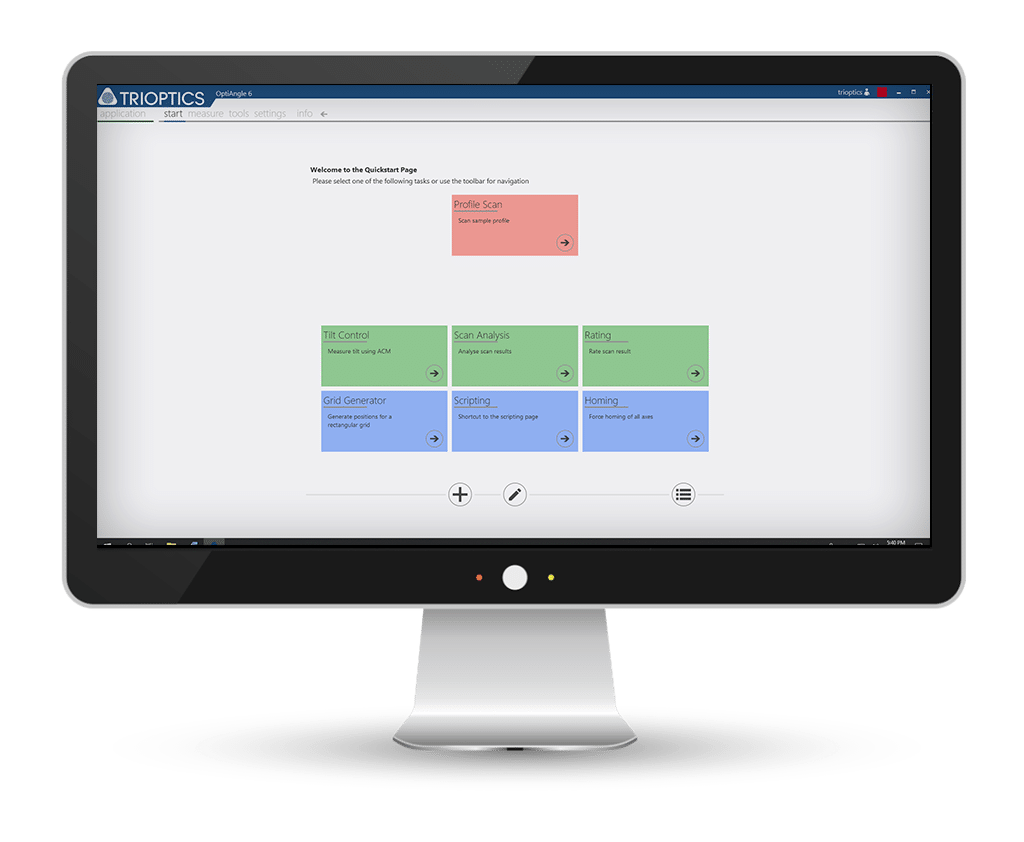  OptiAngle® 6 and OptiSurf® Software